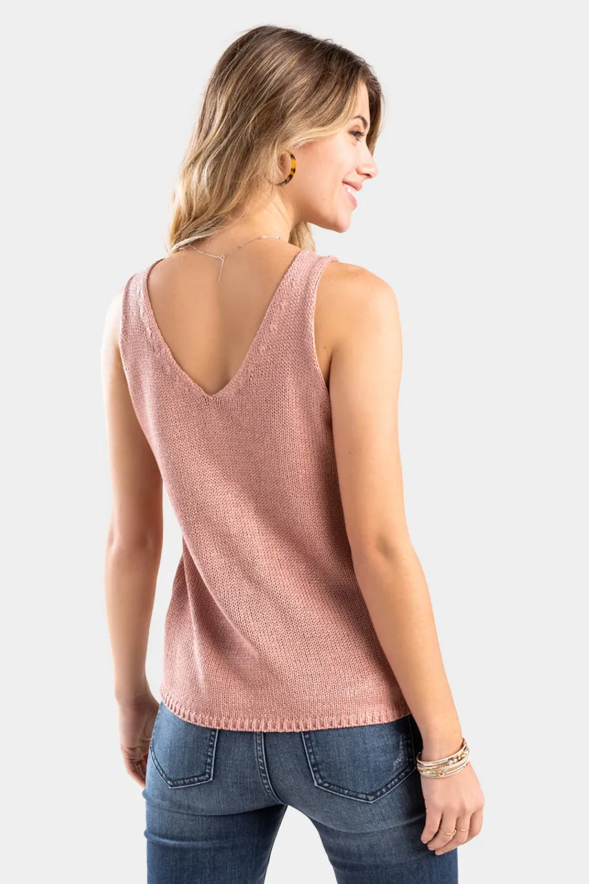 Madge Pom Sweater Tank