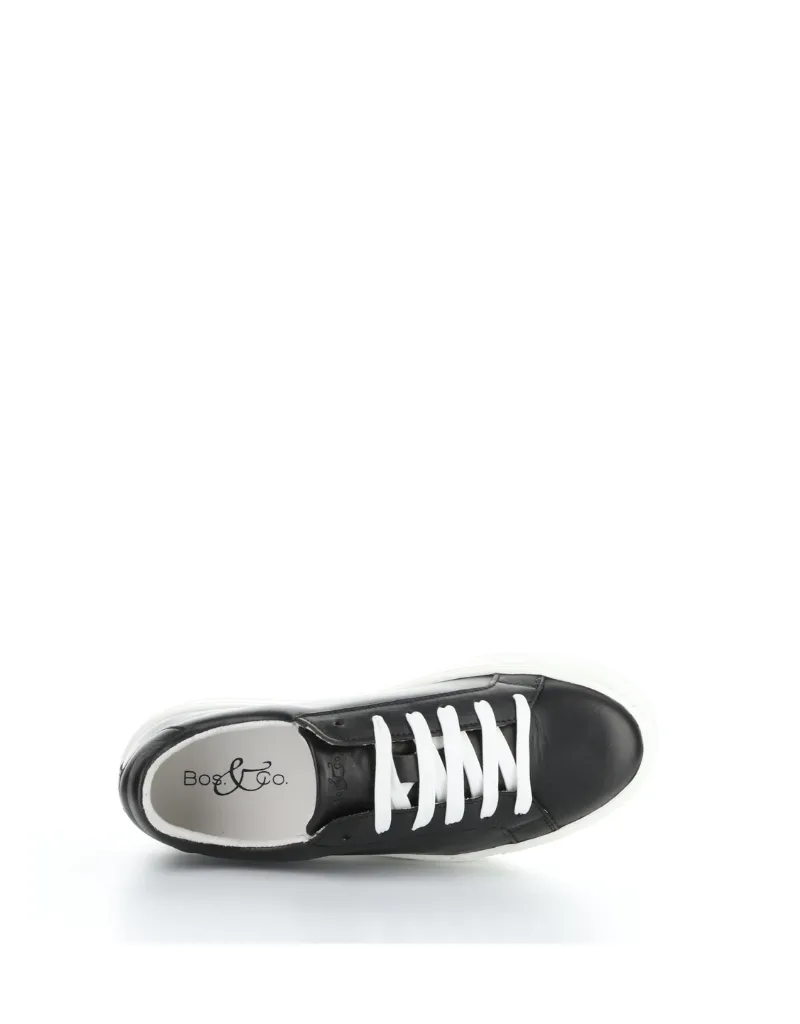 MAYA PLATFORM LEATHER SNEAKER