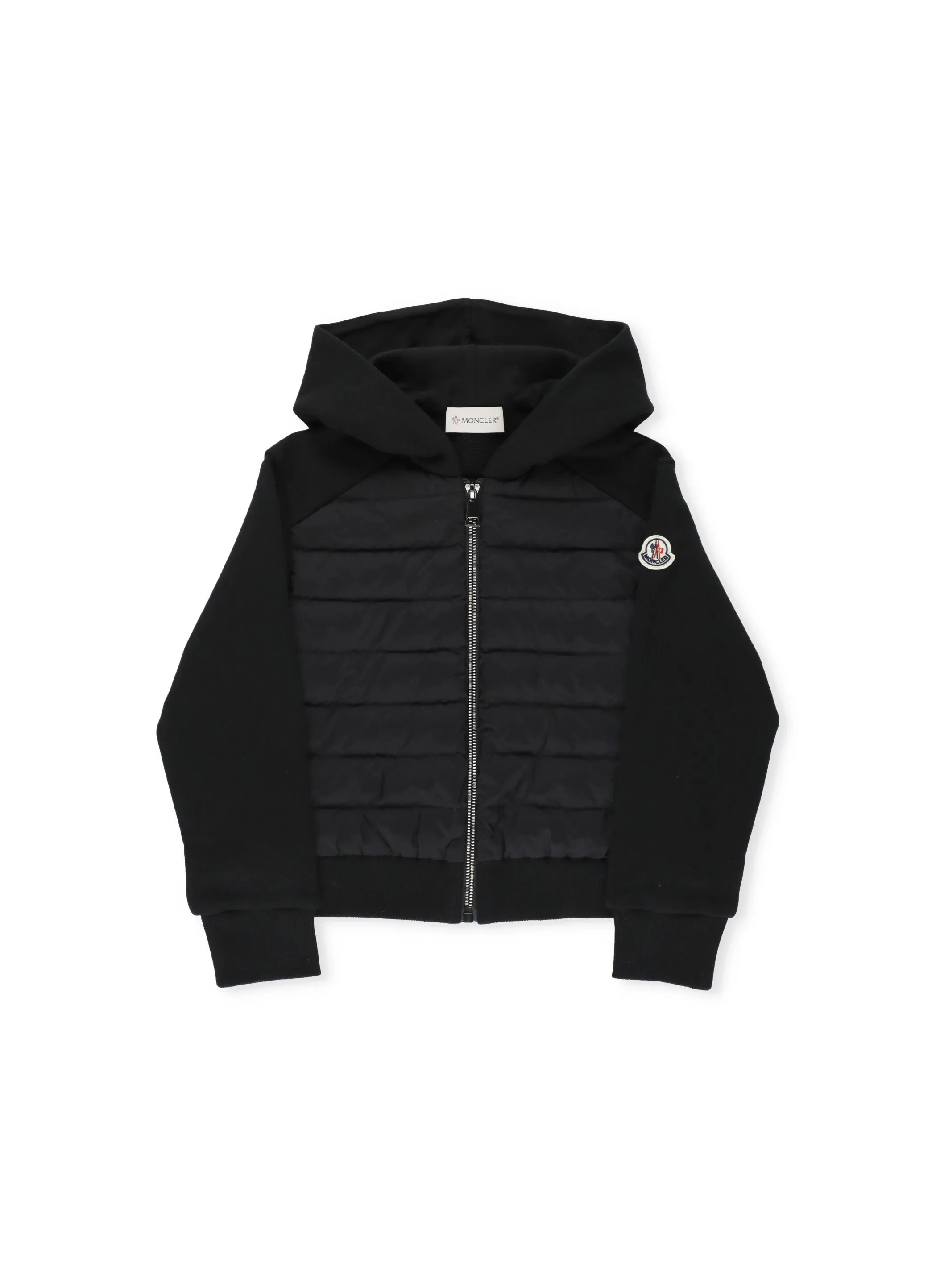 Moncler Enfant Quilted Zipped Hoodie