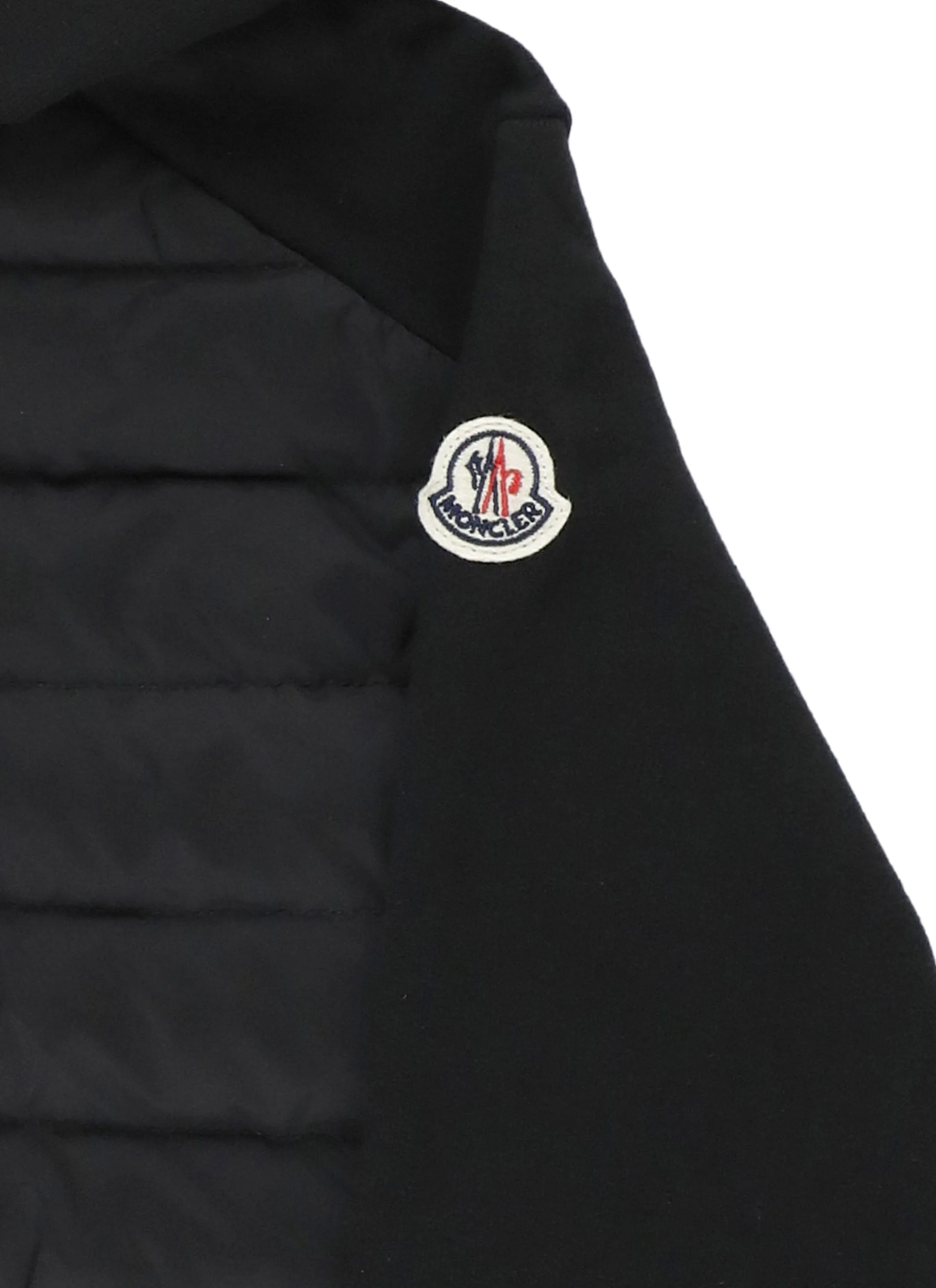 Moncler Enfant Quilted Zipped Hoodie