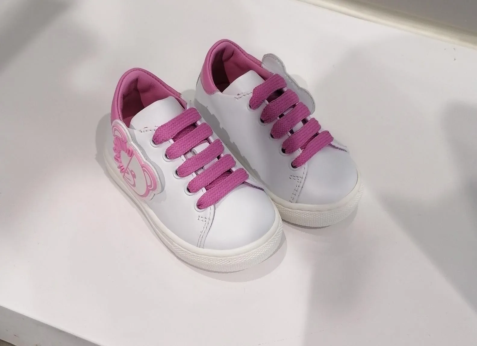 Moschino Sneaker Pink White