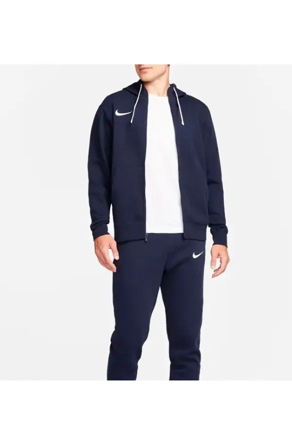 Nike Club Zip Hoodie Navy