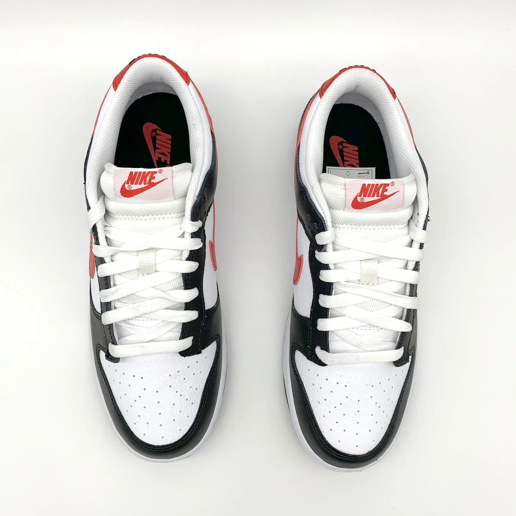 Nike Dunk Low Retro Red Swoosh Panda