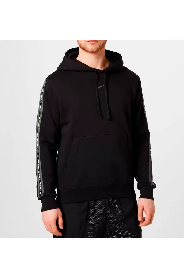 Nike Tape Logo Hoodie Black