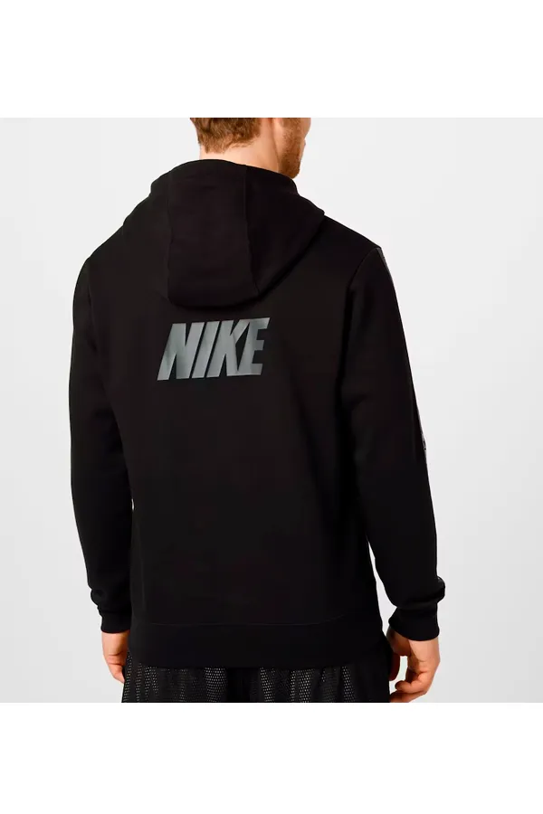 Nike Tape Logo Hoodie Black