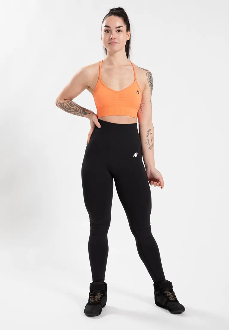 Olivia Seamless Leggings - Black - M/L Gorilla Wear