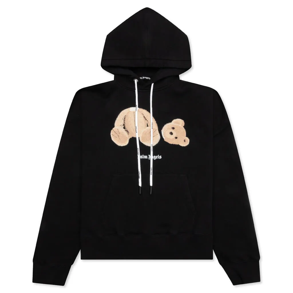 PA Bear Hoodie - Black/Brown