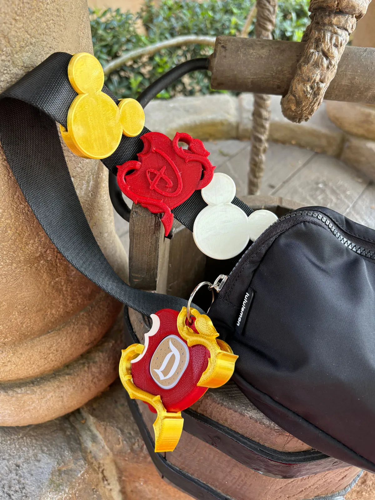 Poison Apple Belt and Bag Charm