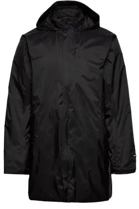 Rains Women 1548 Padded Nylon Coat Jacket Black