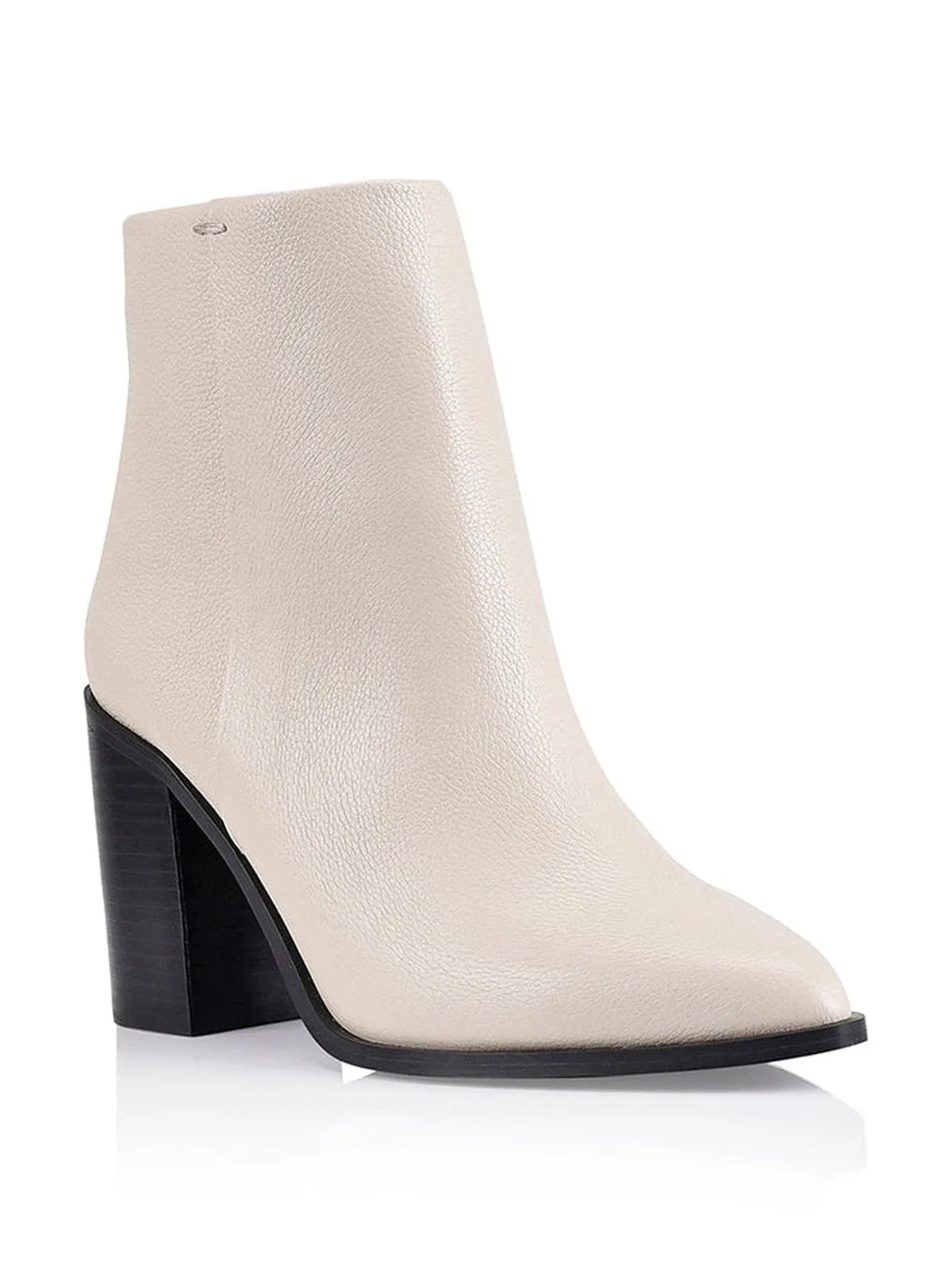 Ria Ankle Boots - Bone Leather