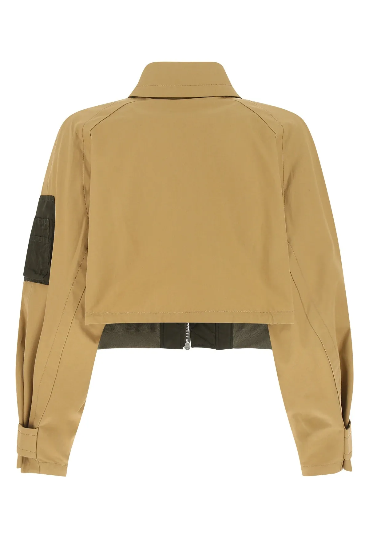 Sacai Cropped Shirt Jacket