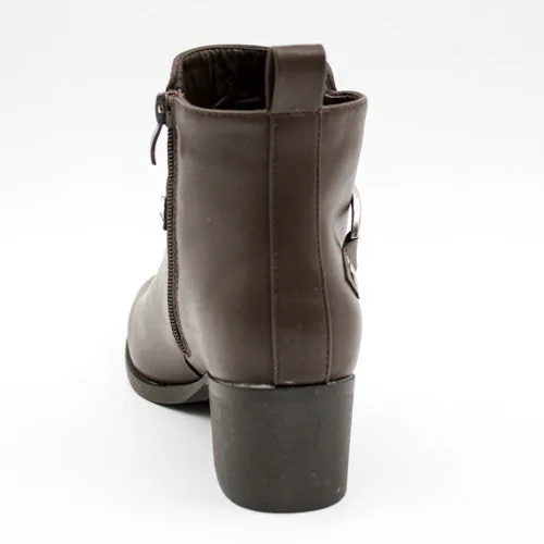 Savoy Lchlm04 Ladies Boots Brown