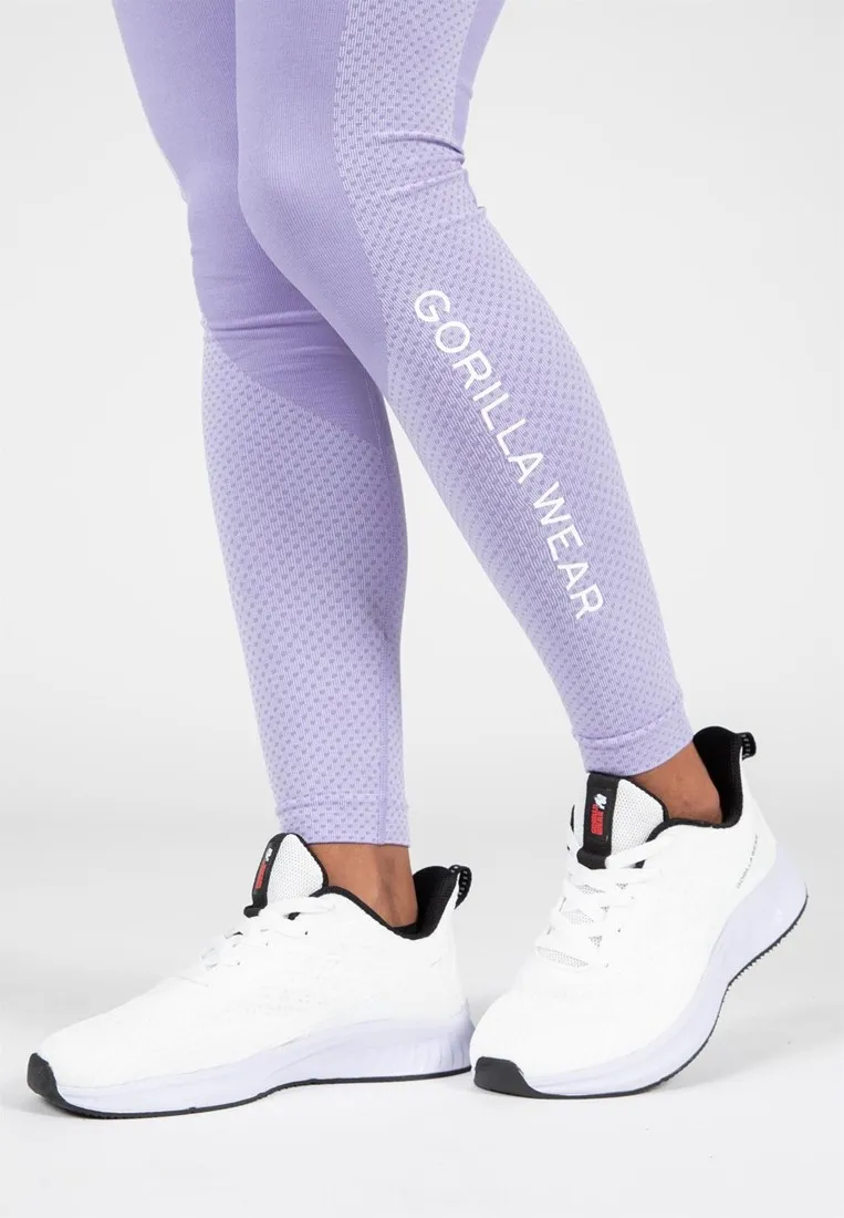 Selah Seamless Leggings - Lilac - M/L Gorilla Wear