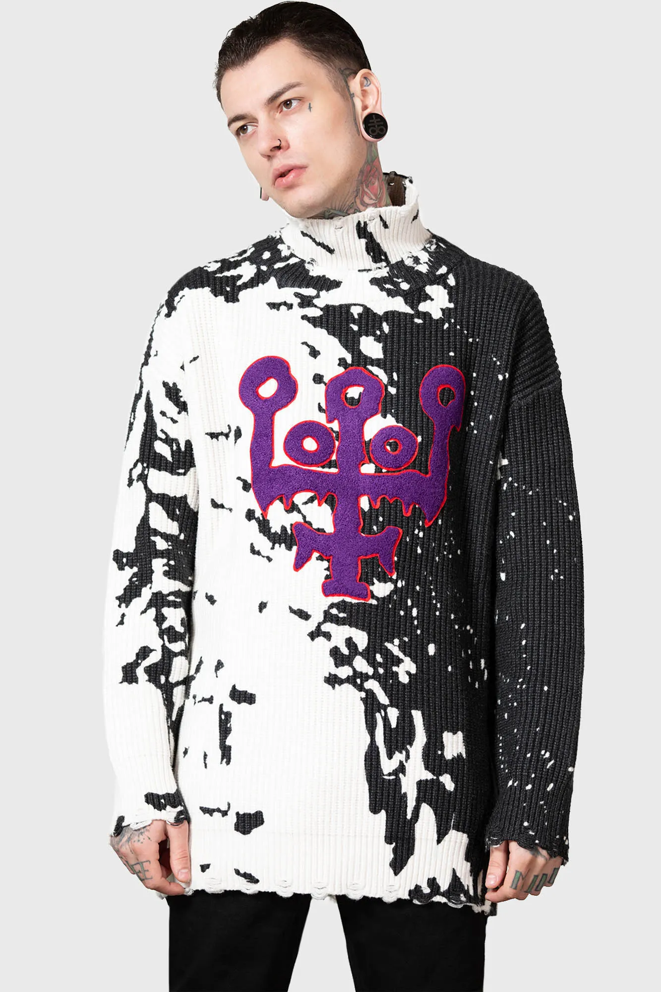 Slime Time Knit Sweater Resurrect