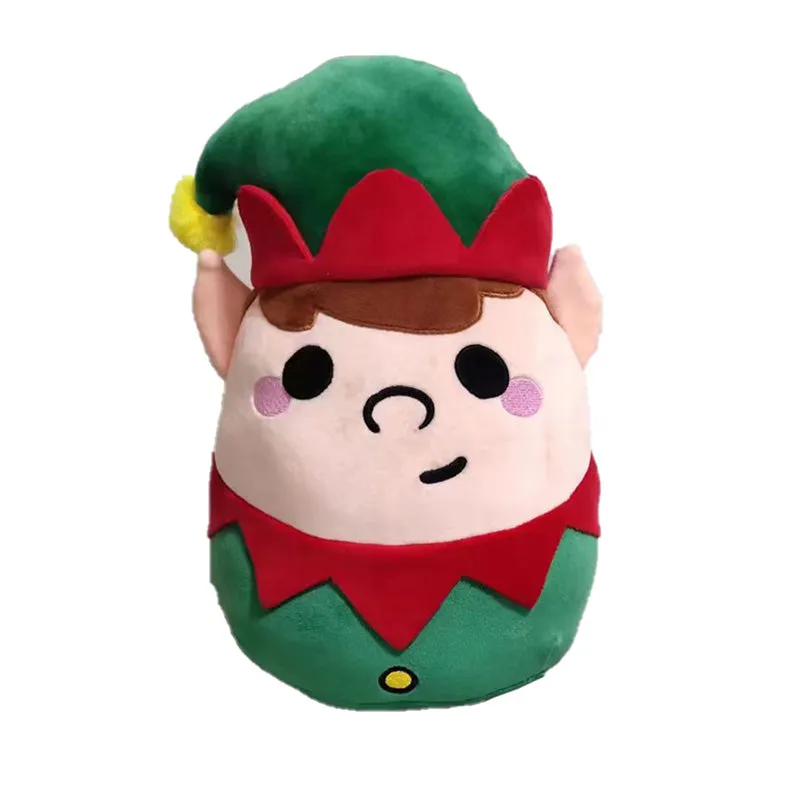 Squidglys Plush Toy - Austin the Elf Christmas Festive Friends XCUSH344