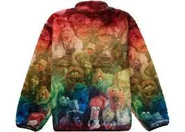 Supreme Muppets Fleece Jacket Multicolor