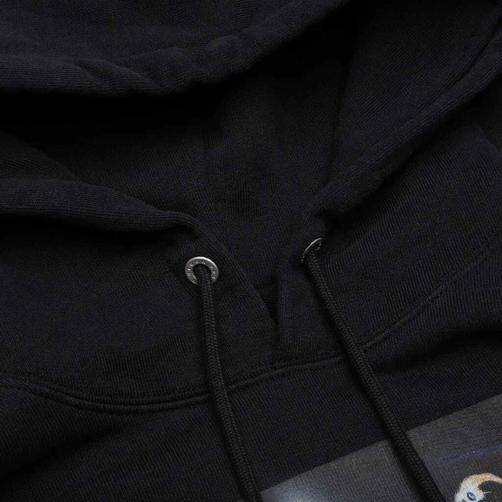 Times Flames Hoodie - Black/Red