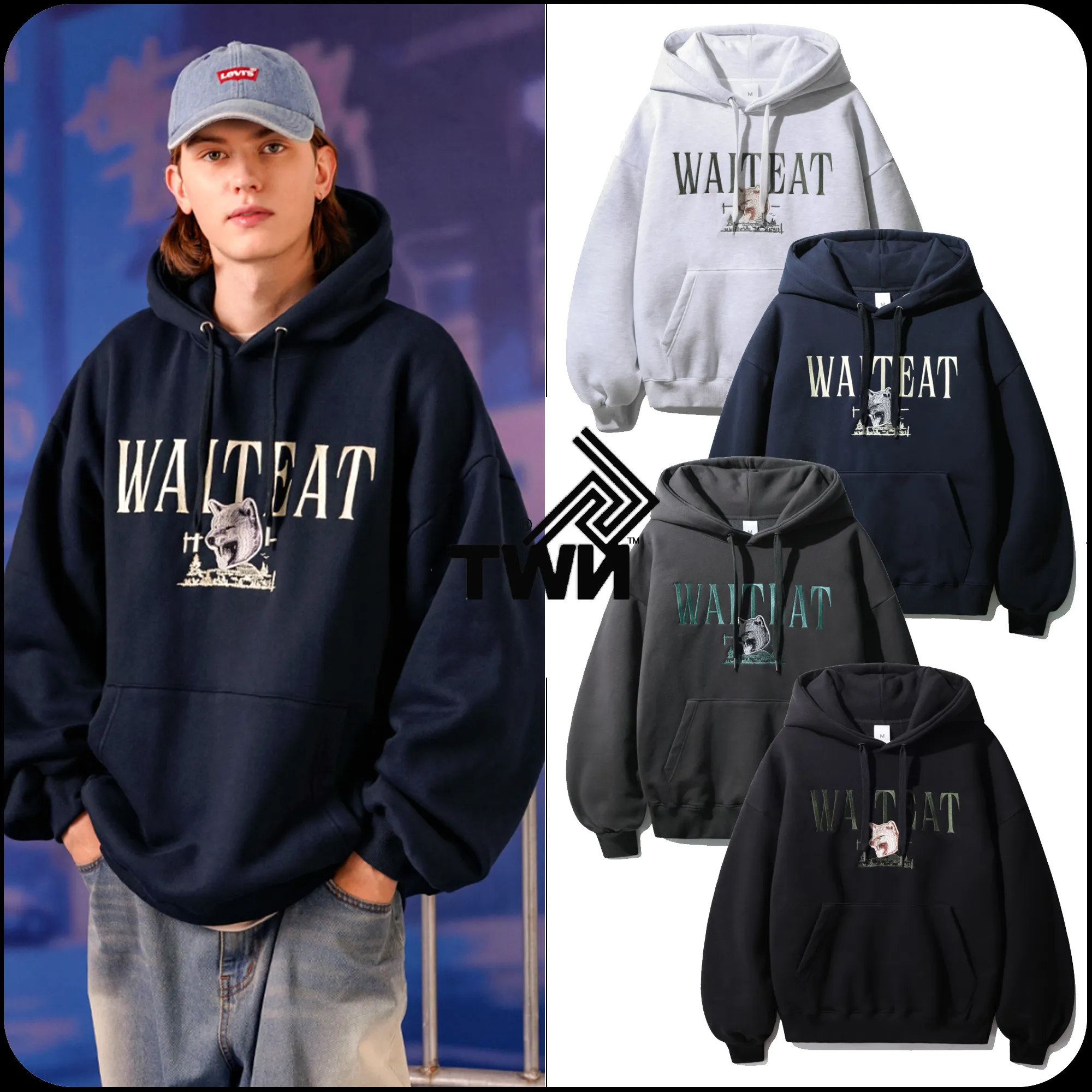 TWN  |[TWN]★WAITEAT HOODIE