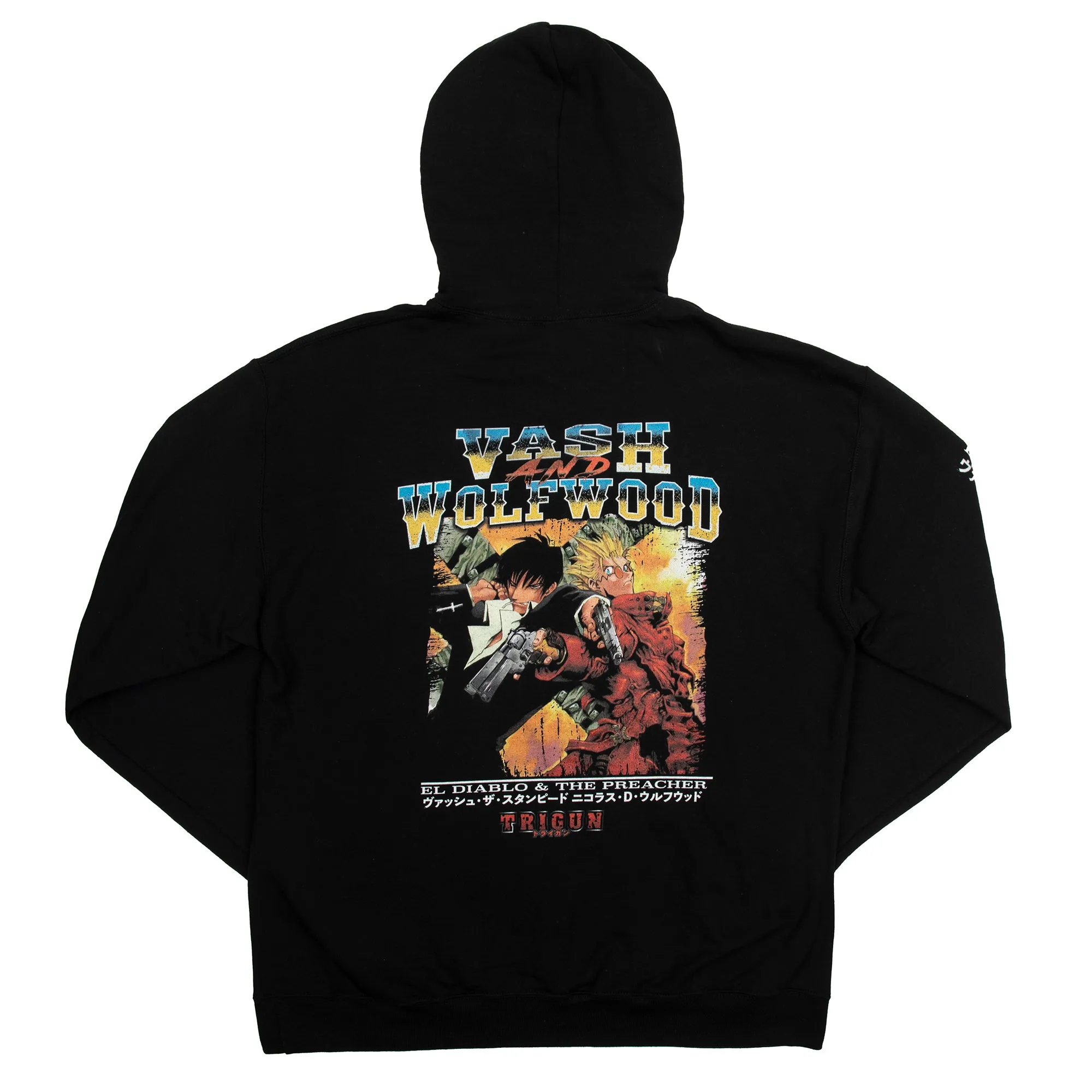 Vash And Wolfwood Black Hoodie