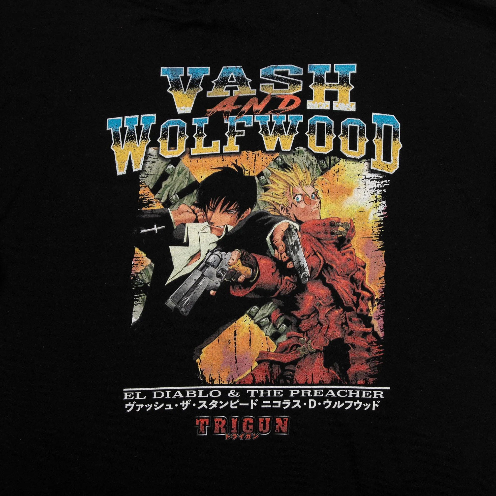 Vash And Wolfwood Black Hoodie