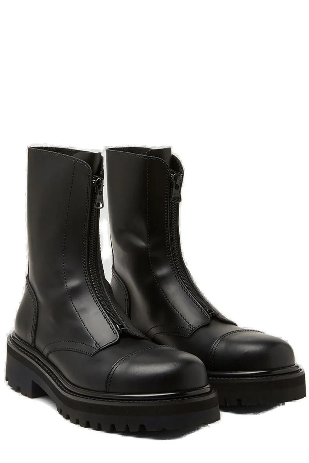 Vetements Chunky Zip-Up Boots