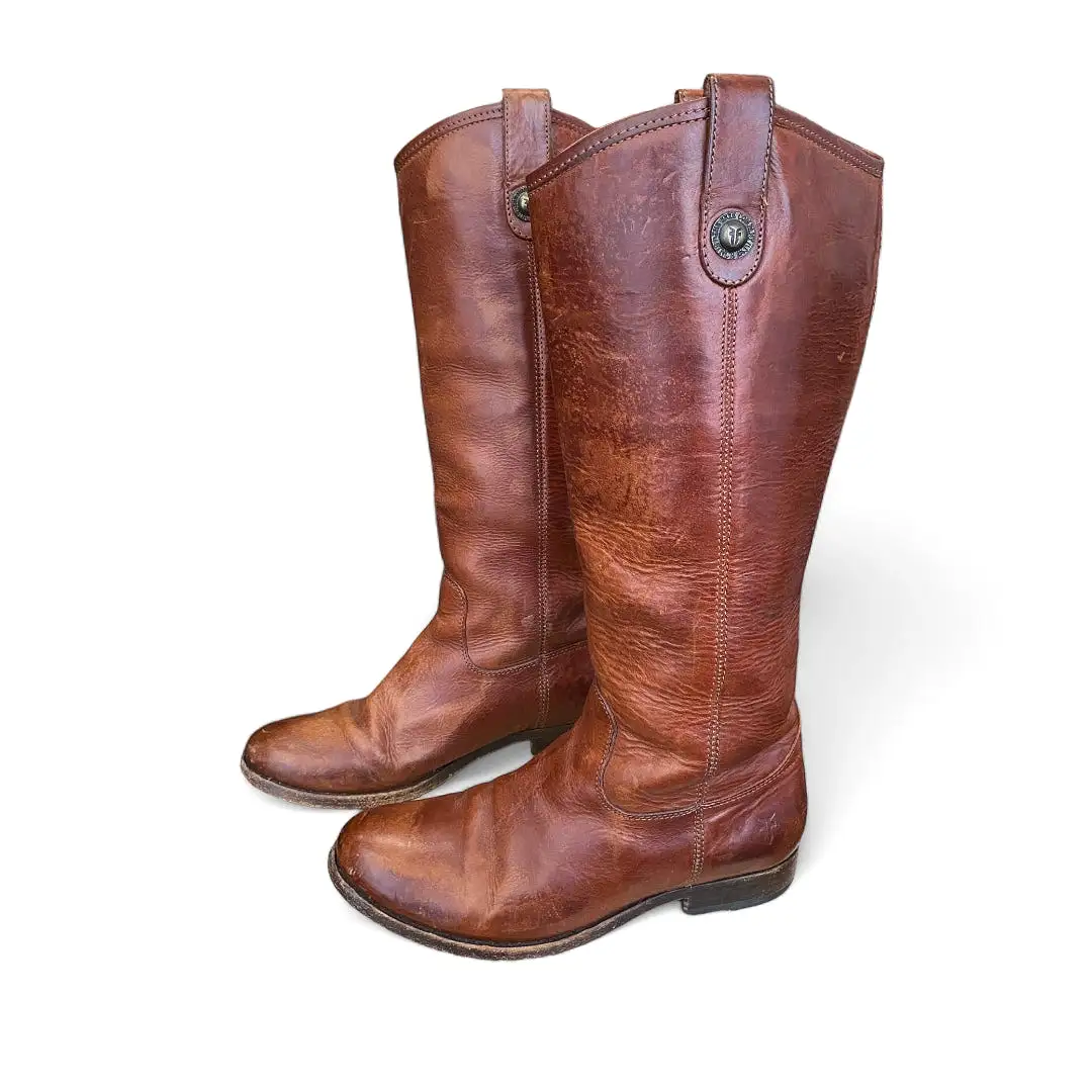 Vintage Frye Brown Riding Boots