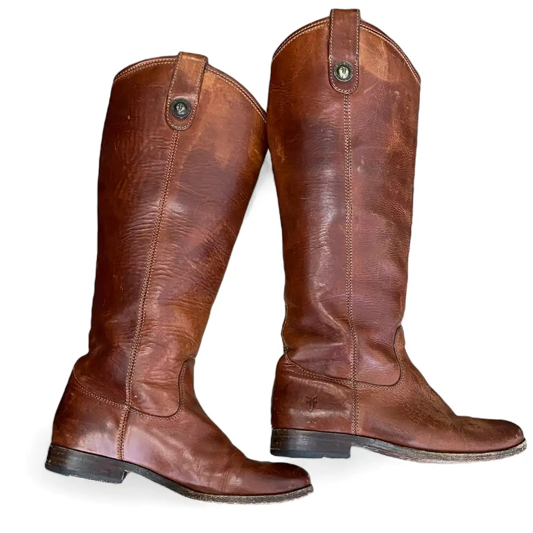 Vintage Frye Brown Riding Boots