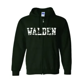 Walden Distressed Full Zip Hoodie