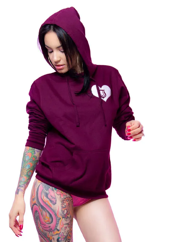 Women's Inked Heart Logo Hoodie