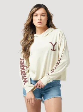 Wrangler X Yellowstone Crop Hoodie