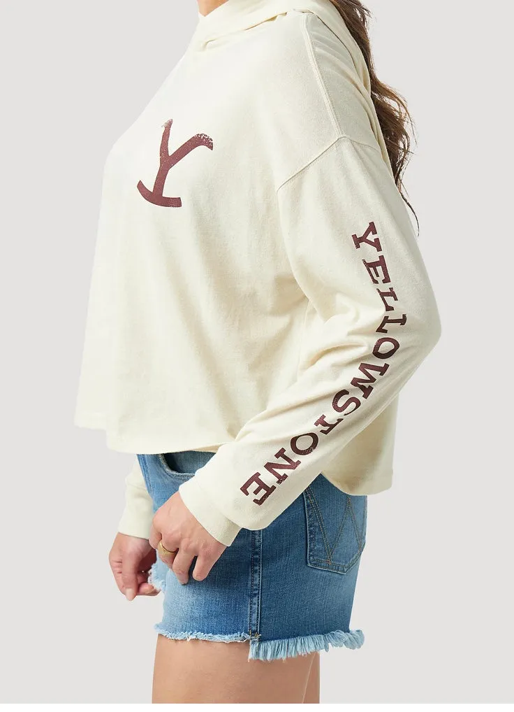 Wrangler X Yellowstone Crop Hoodie